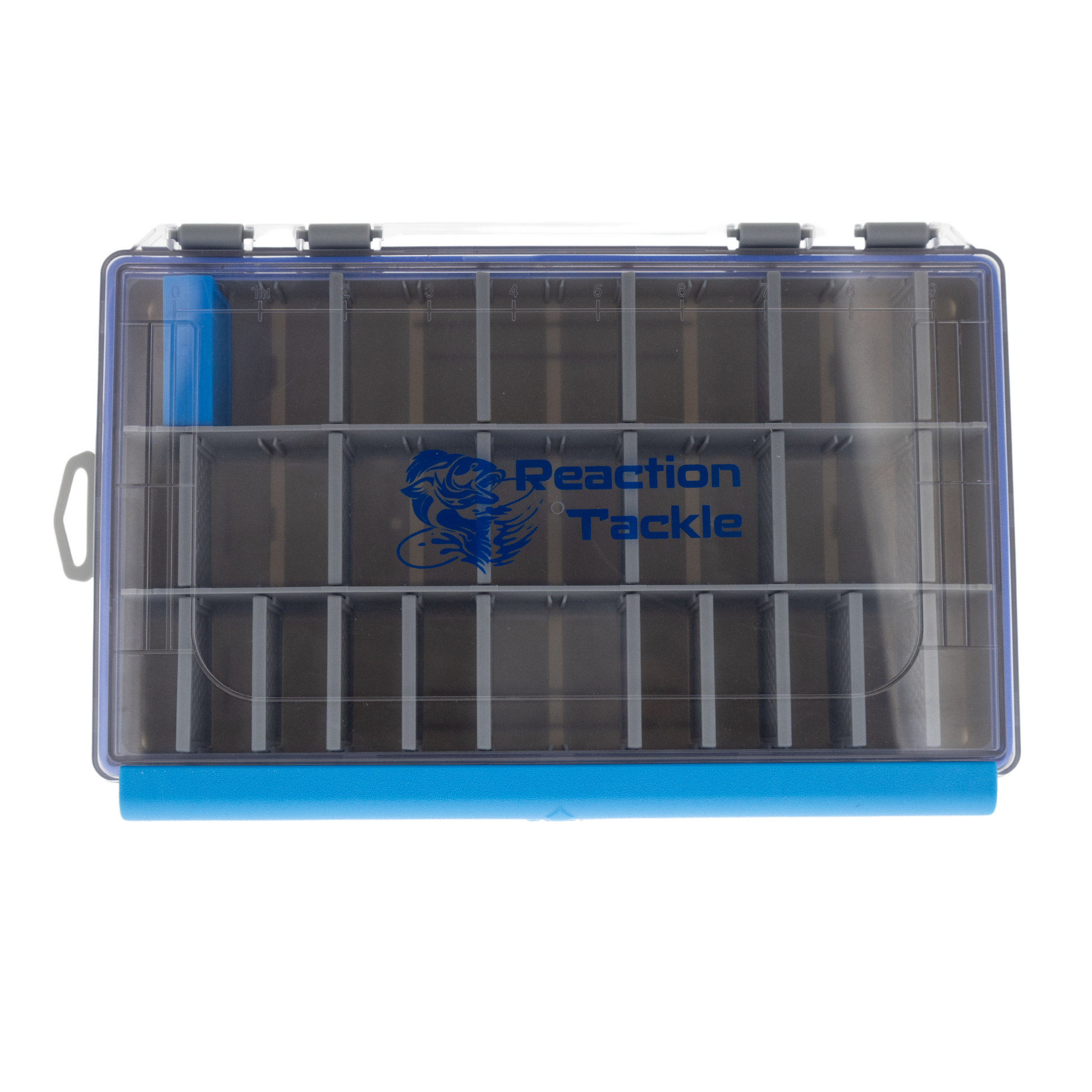 Reaction Tackle Ultra Elite Tackle Tray- 100% Waterproof with Single Clip Design - New - Reaction Tackle