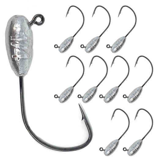 Reaction Tackle Lead Tube Jig Heads-10-Pack - Reaction Tackle