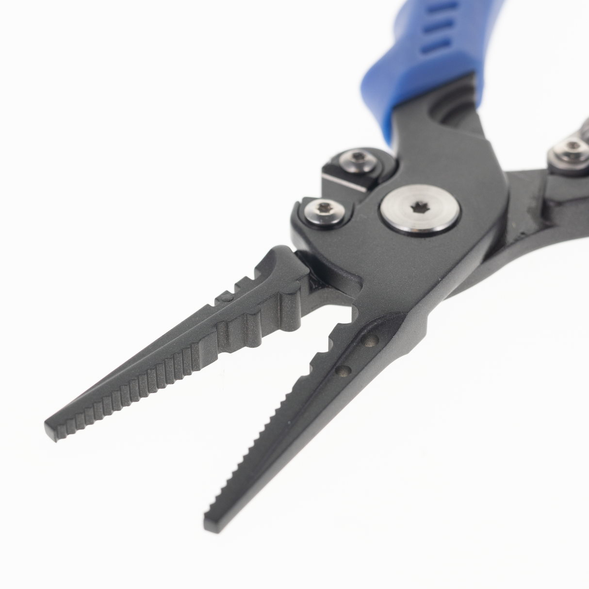 Reaction Tackle 7” & 9” Stainless Steel Fishing Pliers – Split End or Straight Nose with Braid Cutter