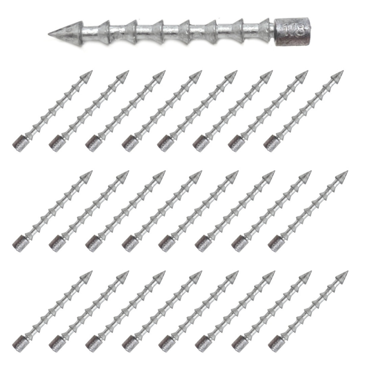 Reaction Tackle Lead Nail Weights/Insert Sinkers - Reaction Tackle