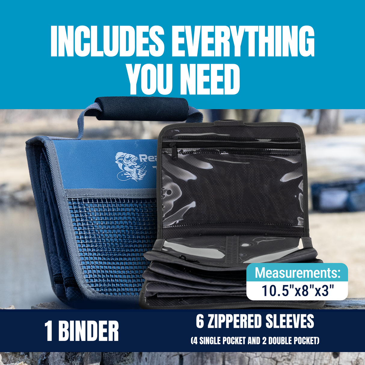 Reaction Tackle Speed Binder and Tackle Storage - New - Reaction Tackle