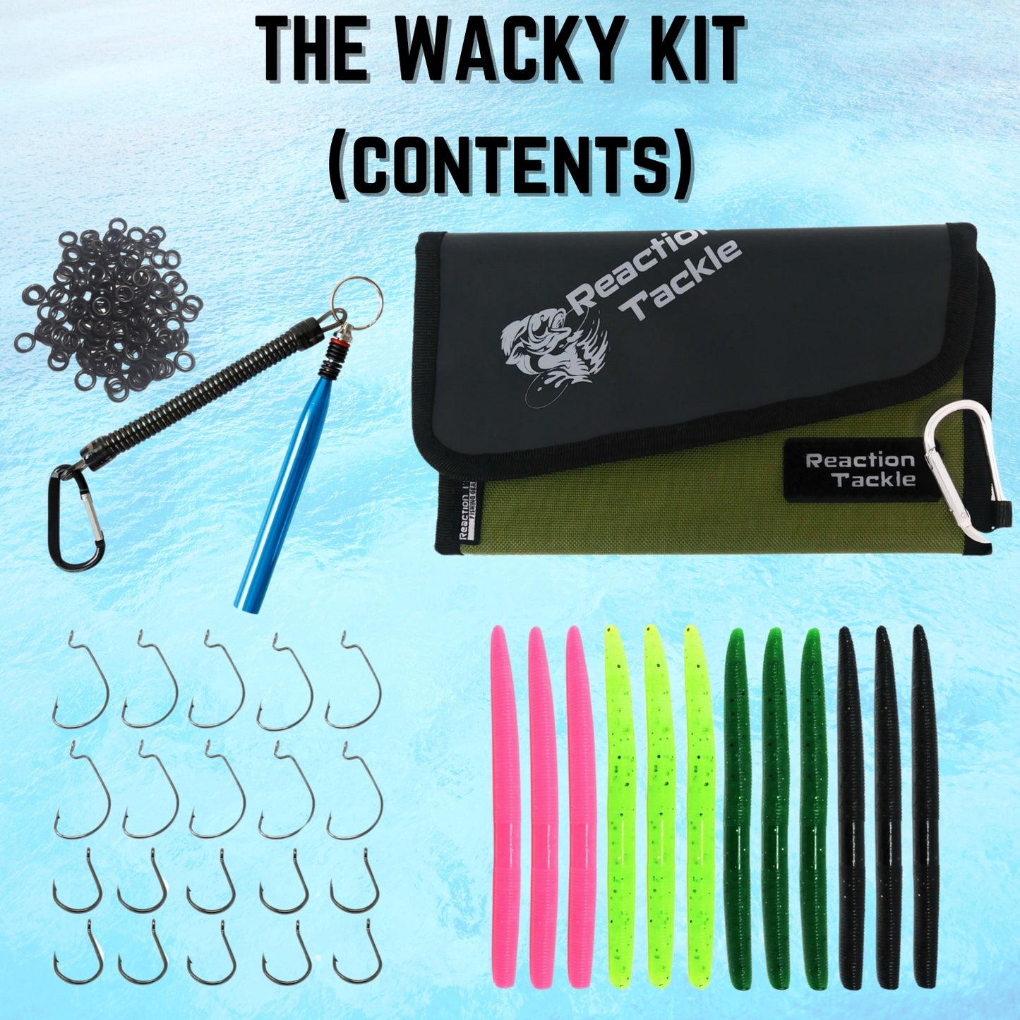 Reaction Tackle Wacky Worm Tools, Sets and Kits - Reaction Tackle