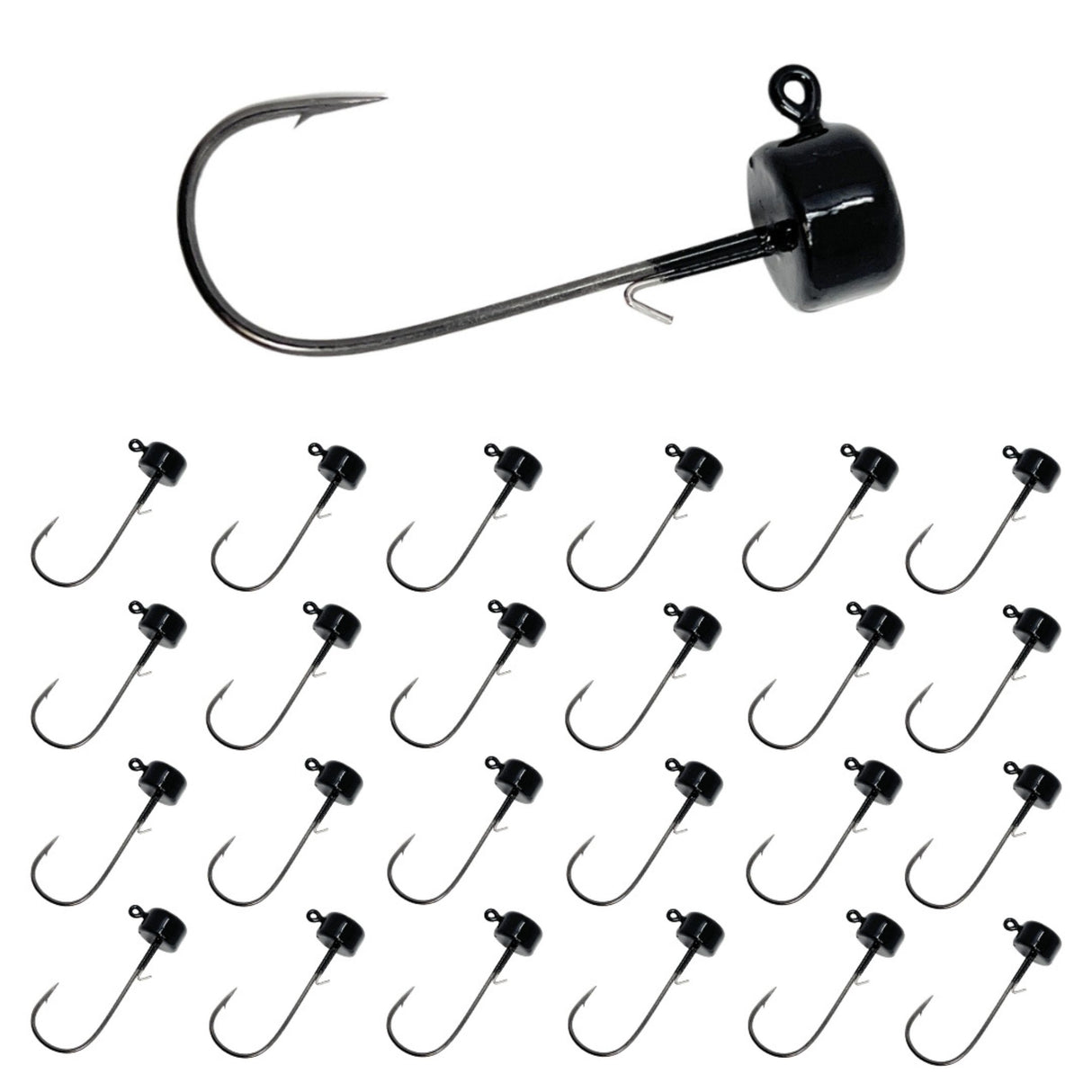 Reaction Tackle Lead Ned Rig - Shroom Jigs (25-Pack) - Reaction Tackle