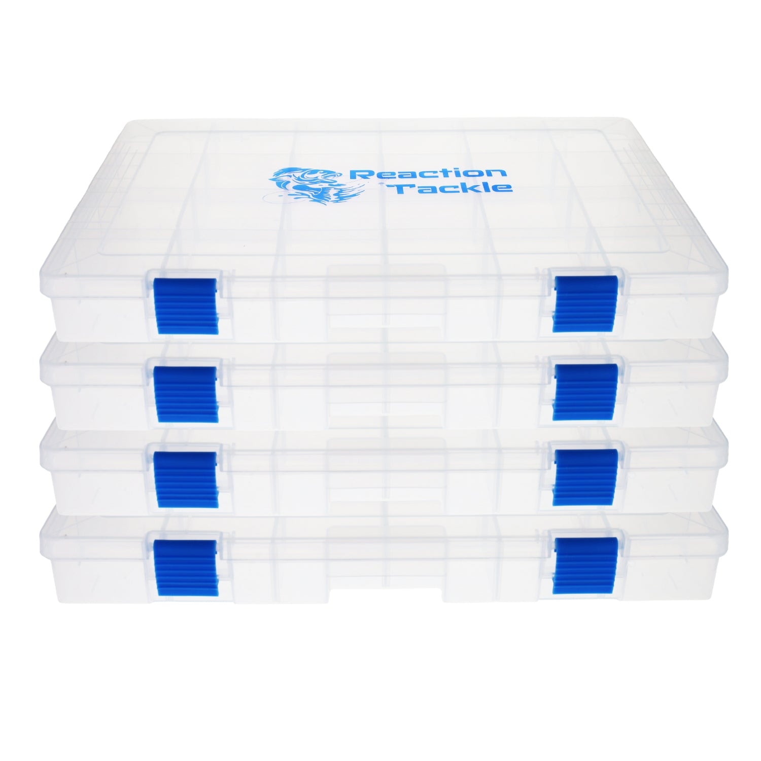 Reaction Tackle Plastic Tackle Trays: 2-Pk or 4-Pk - Reaction Tackle