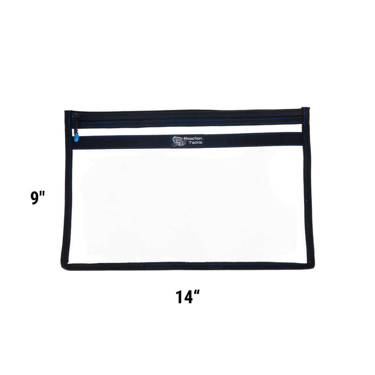 Reaction Tackle Clear Storage Bag Tackle Pak – Water-Resistant Plastic Storage - New - Reaction Tackle