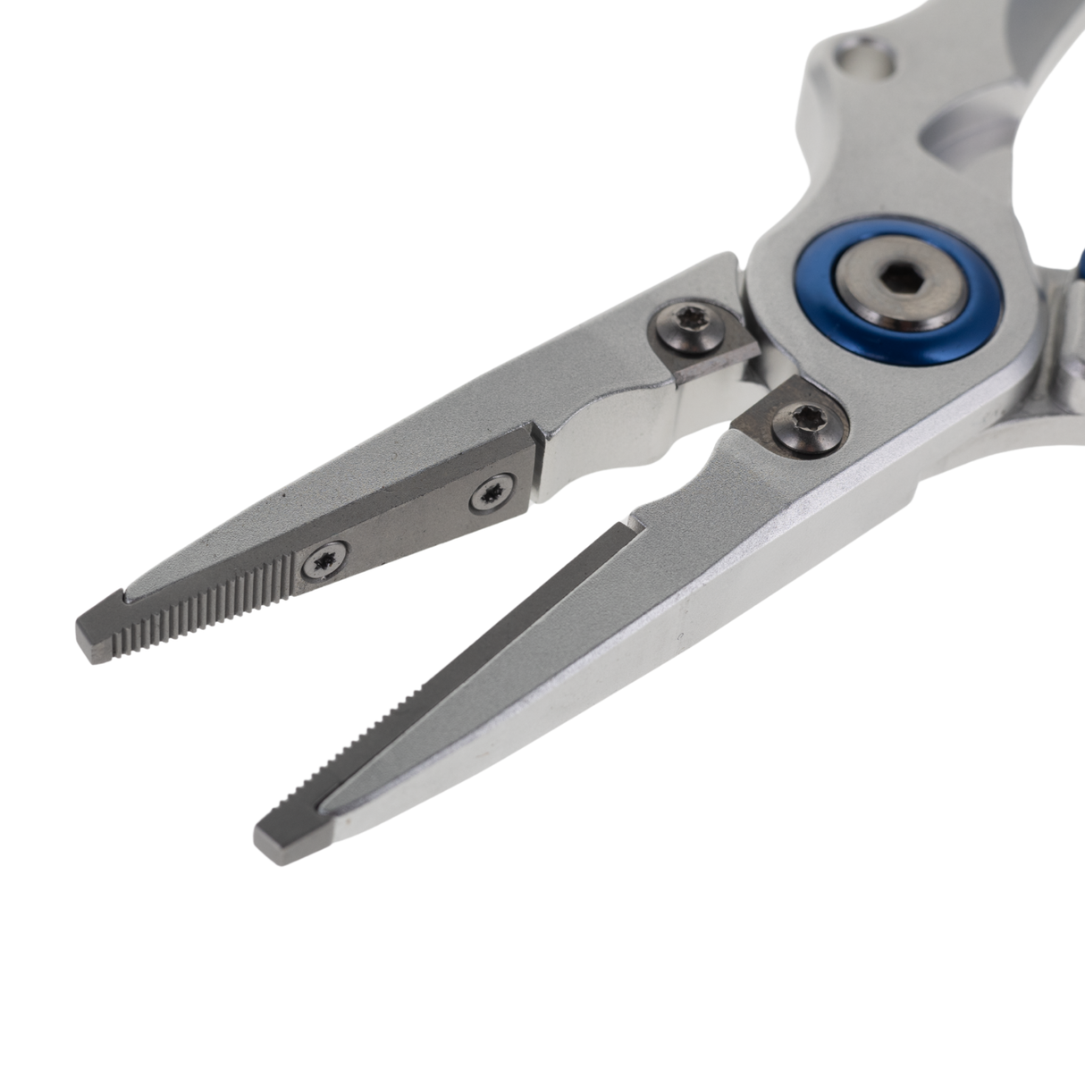 Reaction Tackle Aluminum Fishing Pliers – Split Ring or Straight Nose, Braid Cutter & Hook Remover