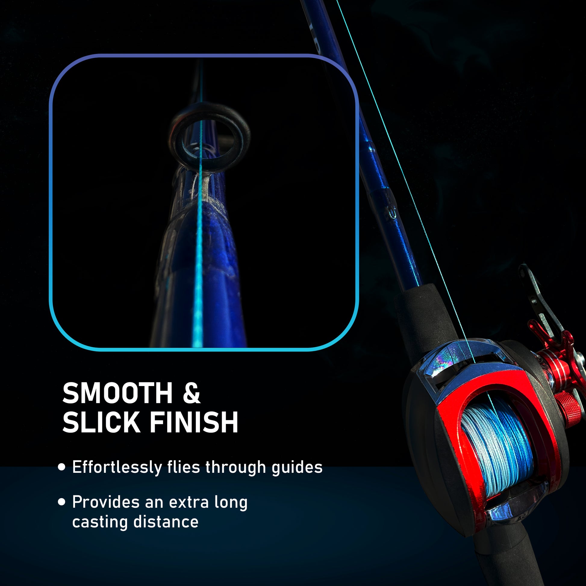 Reaction Tackle Braided Fishing Line - Aqua Camo - Reaction Tackle