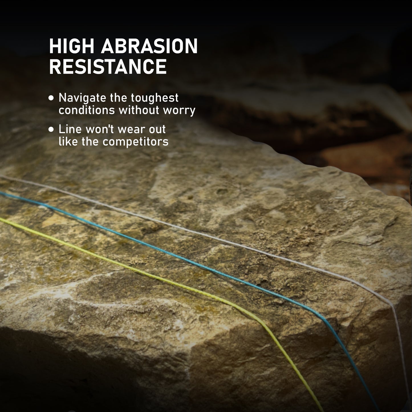 Reaction Tackle Braided Fishing Line - Multi-Color - Reaction Tackle