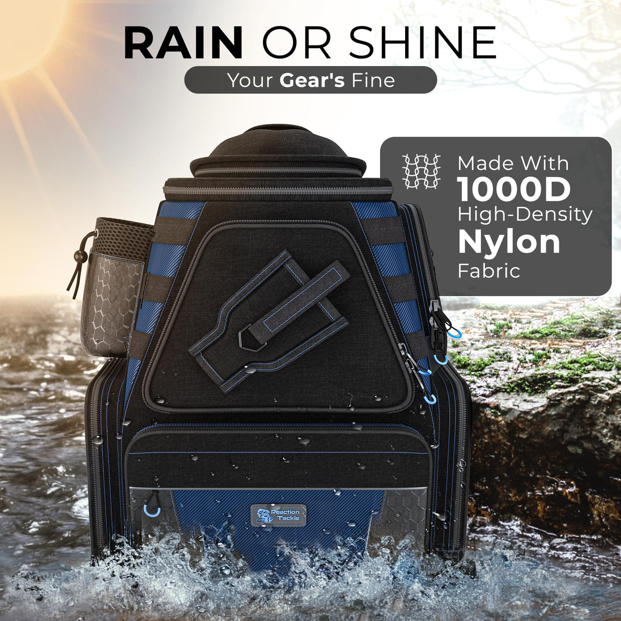 Reaction Tackle Fishing Tackle Backpack- Trays included - Reaction Tackle