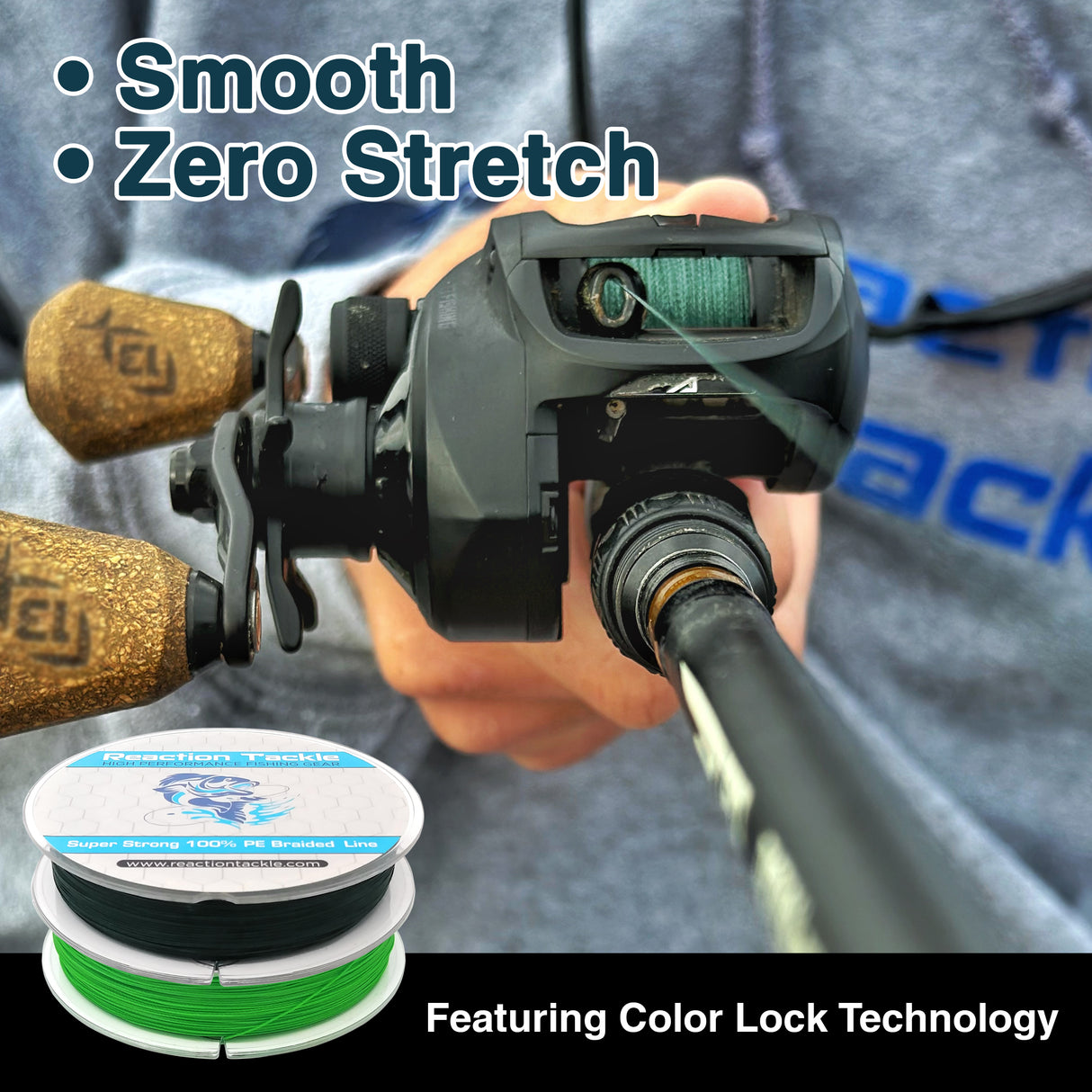 Reaction Tackle 9 Strand Braided Fishing Line - Reaction Tackle