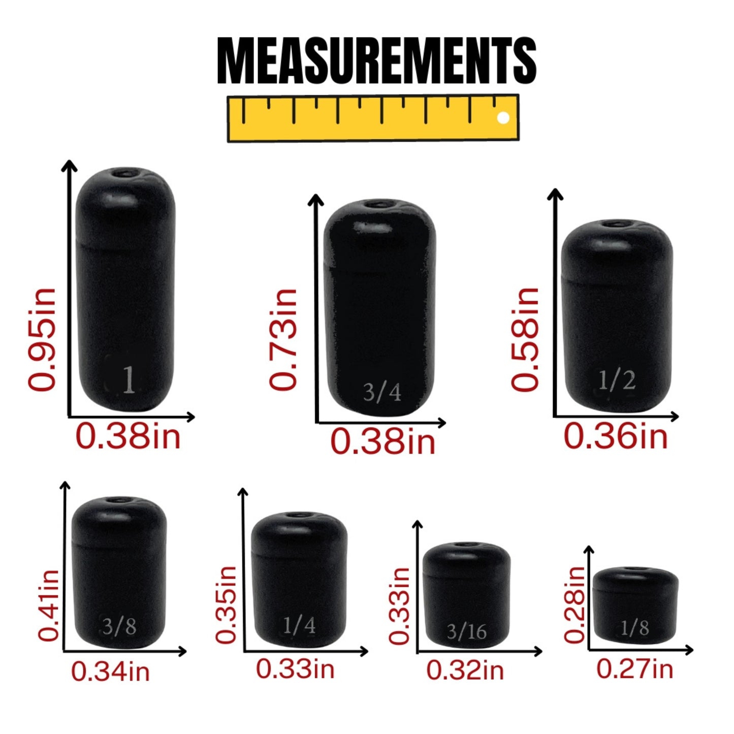 Reaction Tackle Tungsten Barrel Weights - Reaction Tackle