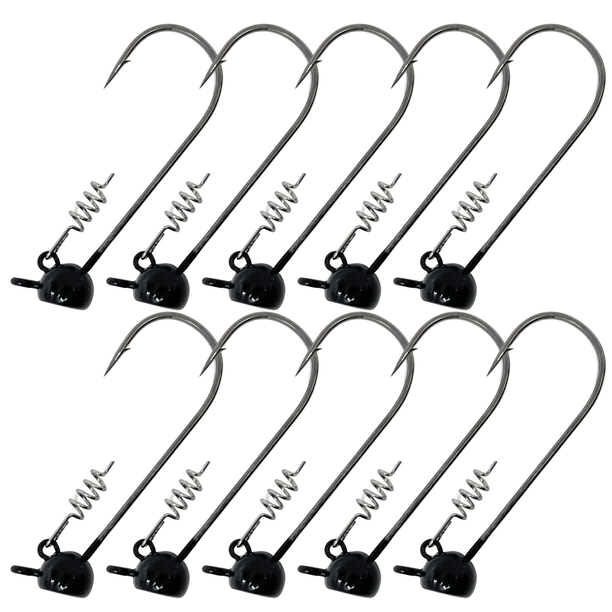 Reaction Tackle Stand-Up Shaky Head Jigs (10 pack) - Reaction Tackle