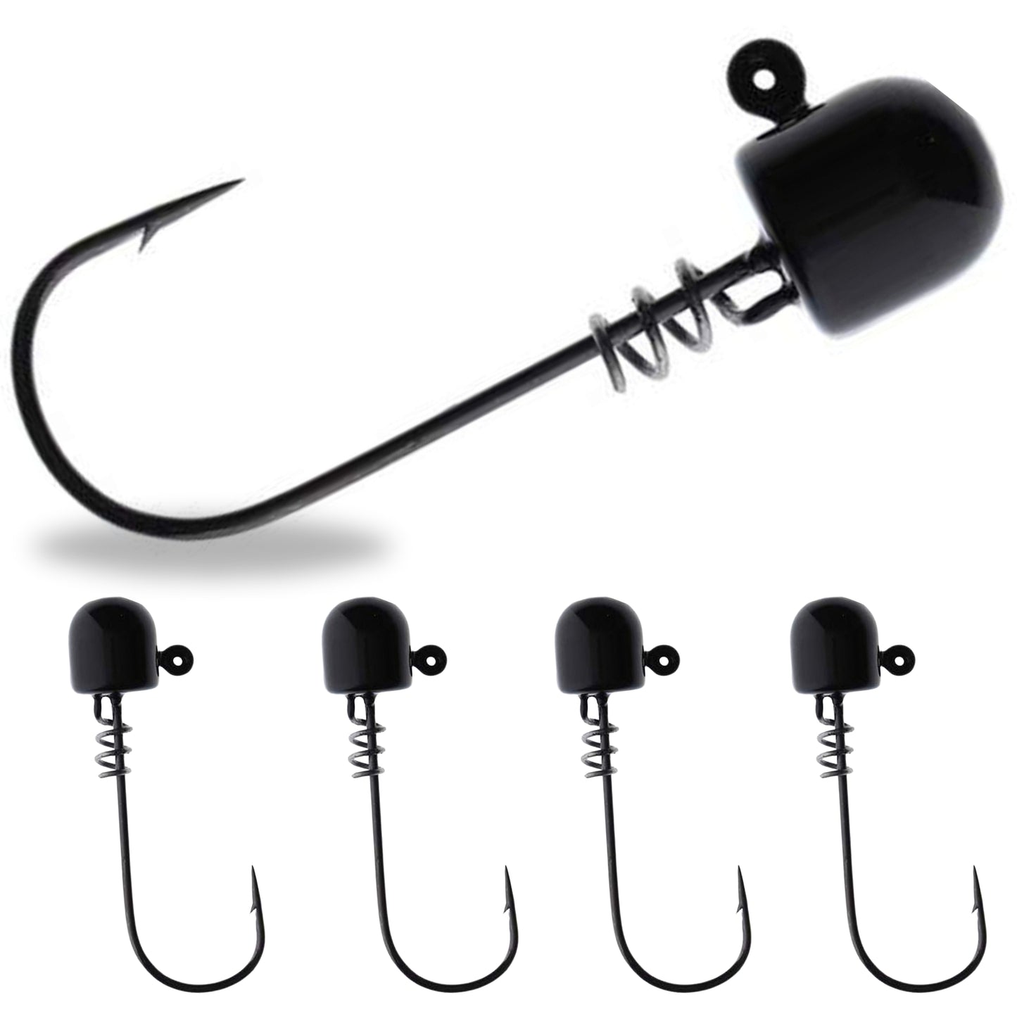 Reaction Tackle Tungsten Screw Lock Jig Heads (5-Pack) - Reaction Tackle
