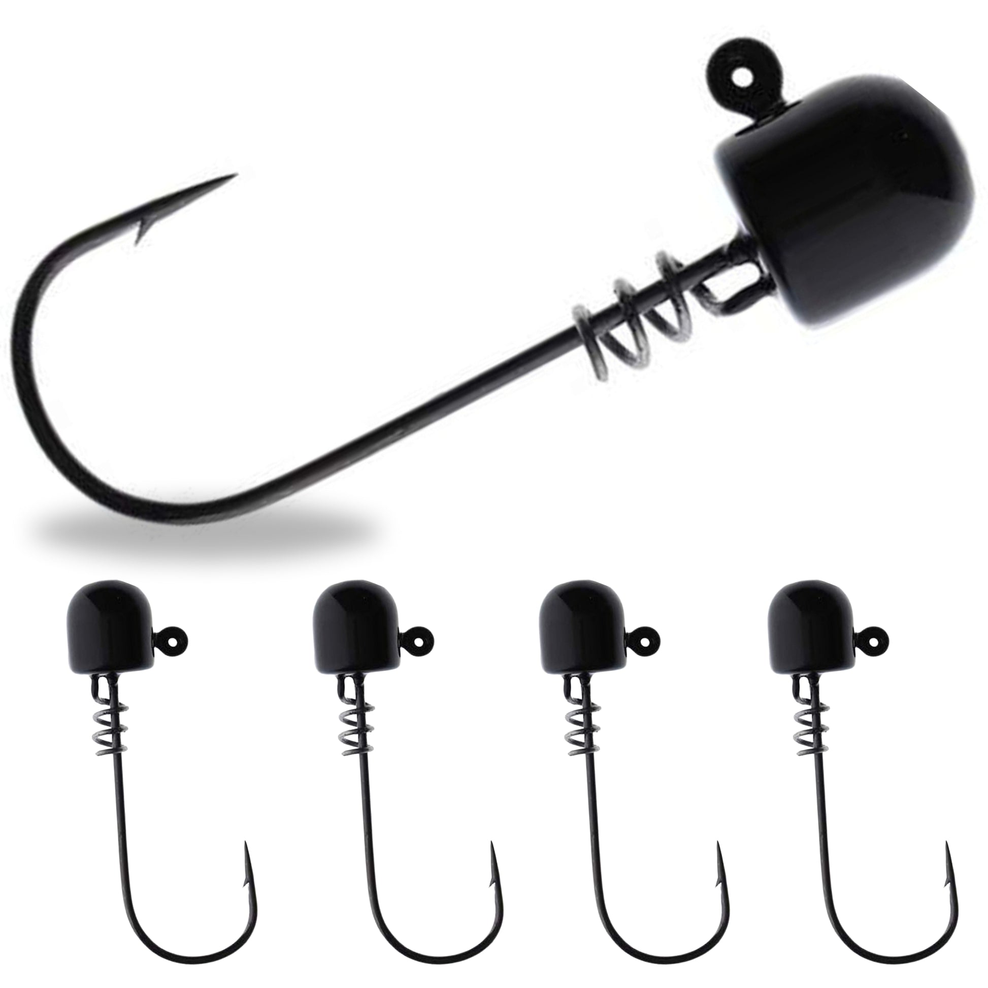 Reaction Tackle Tungsten Screw Lock Jig Heads (5-Pack) - Reaction Tackle