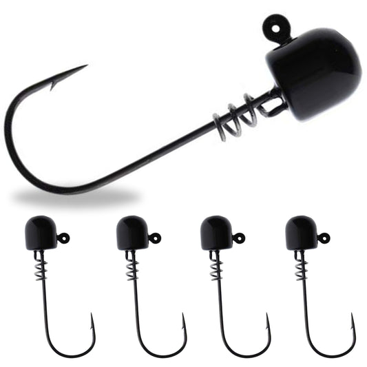 Reaction Tackle Tungsten Screw Lock Jig Heads (5-Pack) - Reaction Tackle