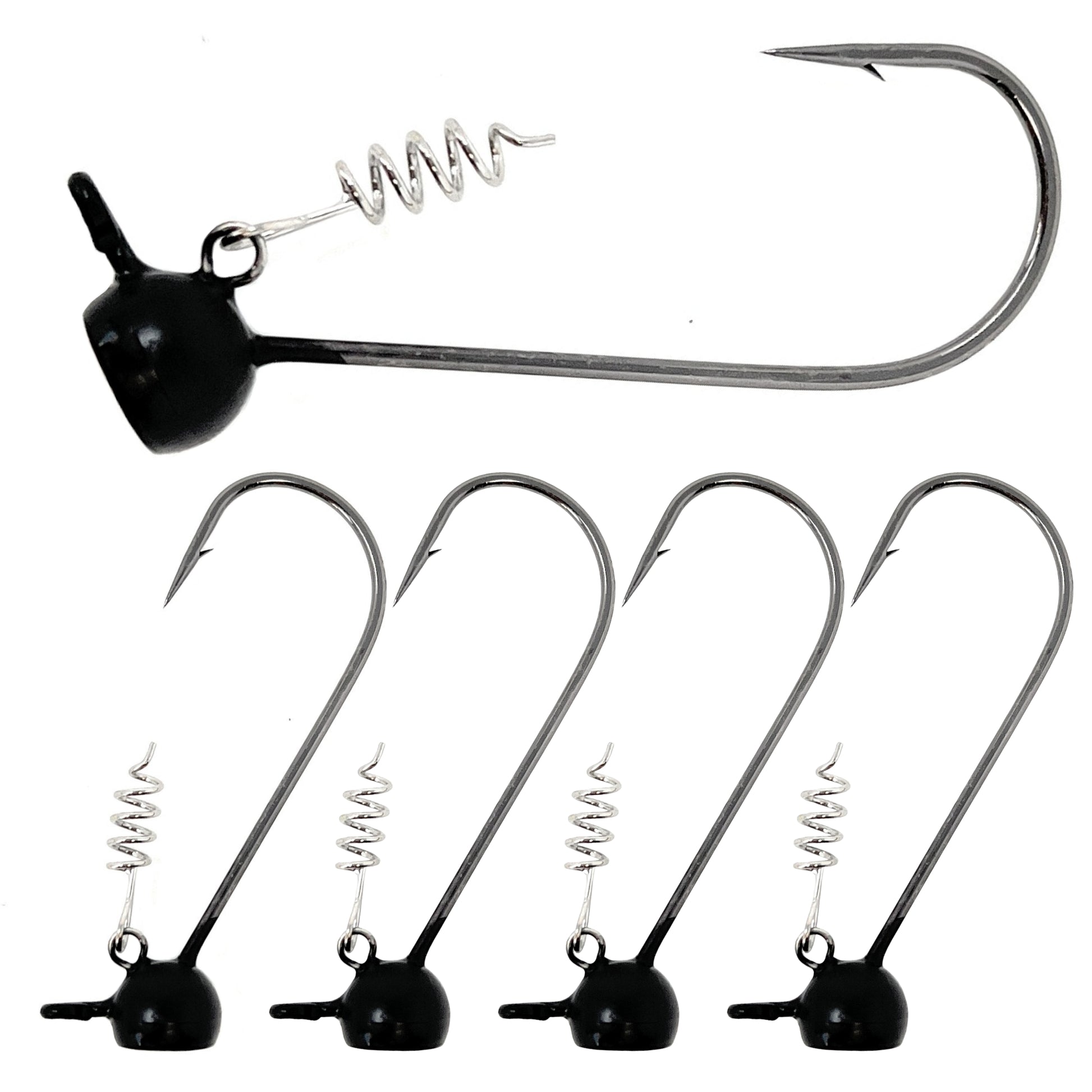 Reaction Tackle Tungsten Stand-Up Shaky Head Jigs (5 pack) - Reaction Tackle