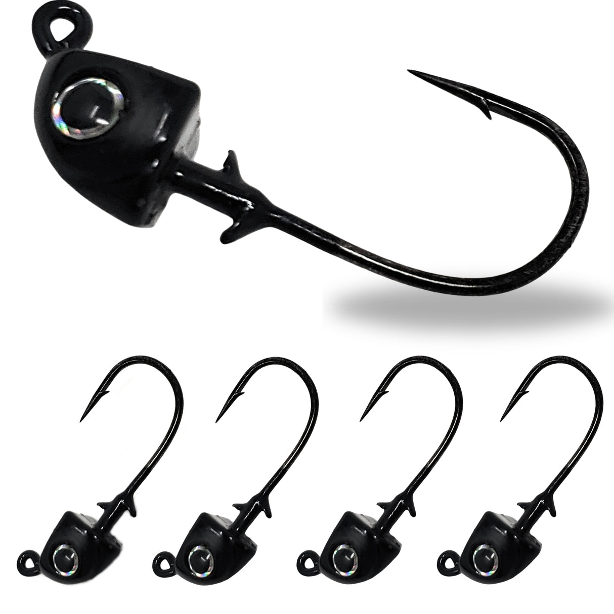 Reaction Tackle Tungsten Swimbait Jig Heads (5-Pack) - Reaction Tackle