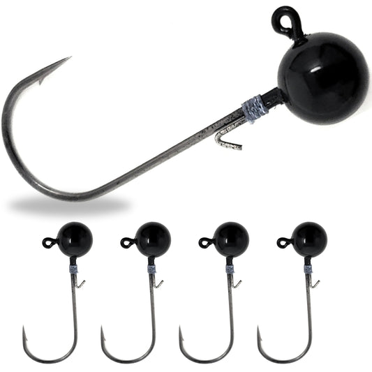 Reaction Tackle Tungsten Ball Jig Heads (5-Pack) - Reaction Tackle