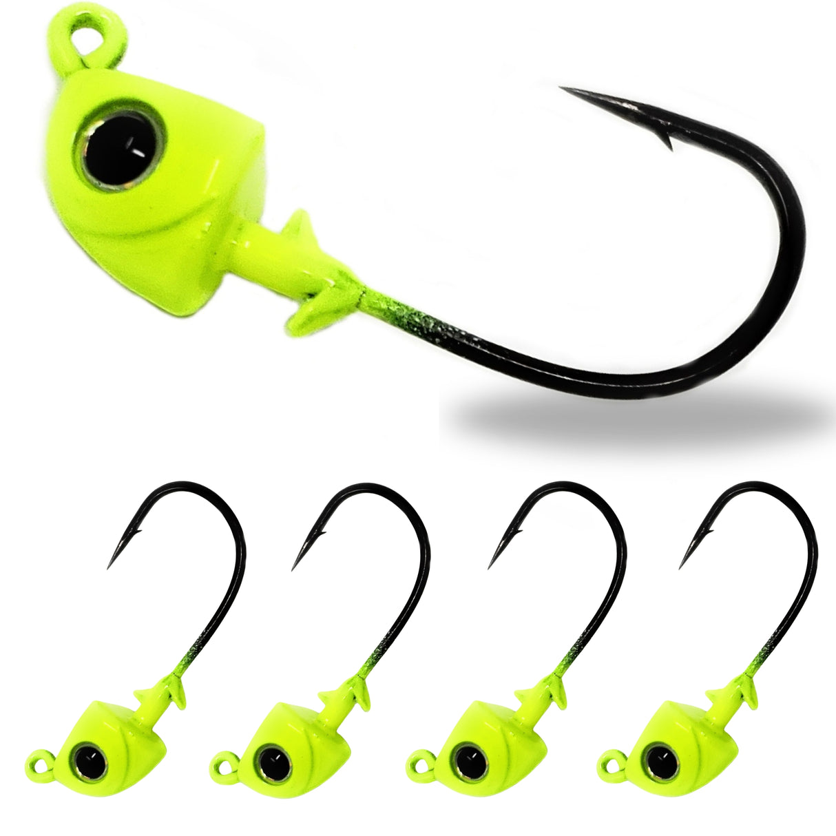 Reaction Tackle Tungsten Swimbait Jig Heads (5-Pack) - Reaction Tackle