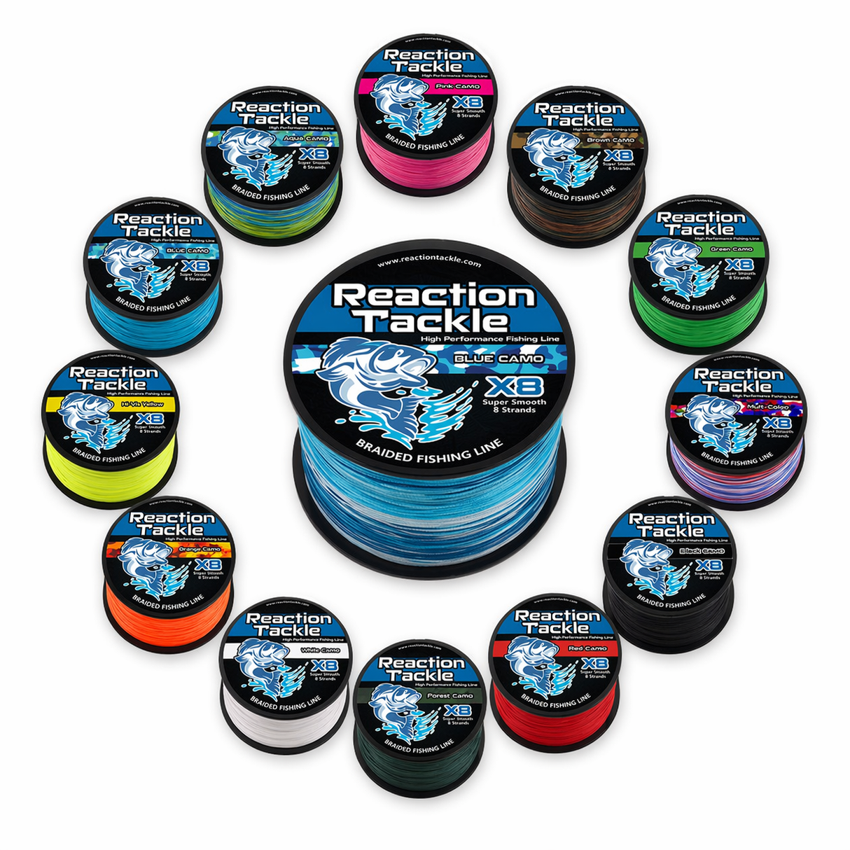 X8 Trenzado Todos los Colores - 14 colores