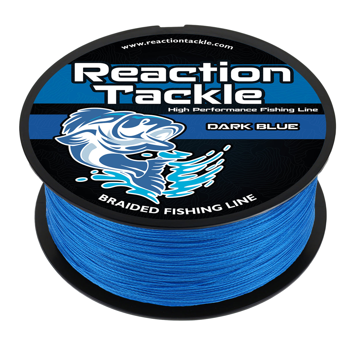 Reaction Tackle Braided Fishing Line - Dark Blue - Reaction Tackle
