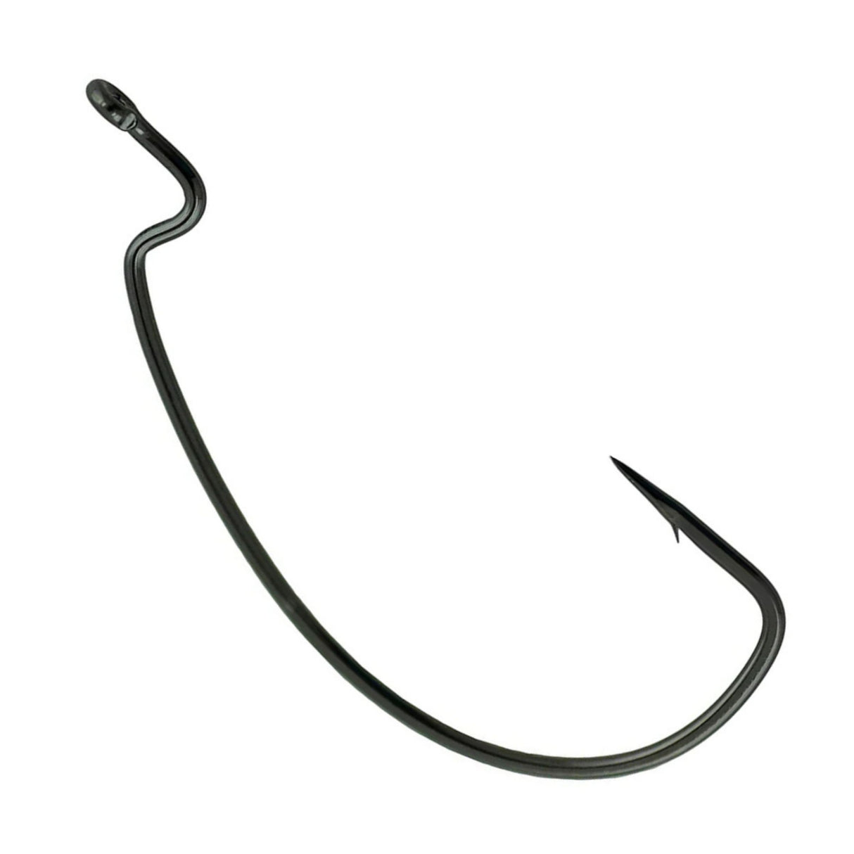 Reaction Tackle Offset EWG Worm Hooks (25-Pack) - Reaction Tackle