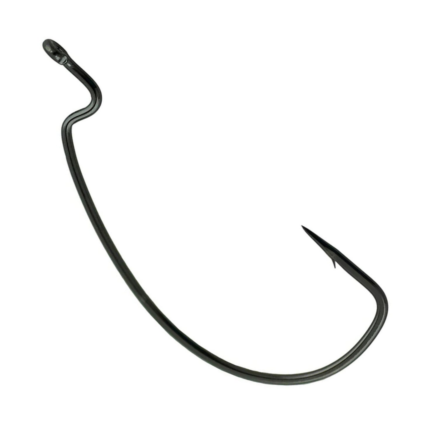 Reaction Tackle Offset EWG Worm Hooks (25-Pack) - Reaction Tackle