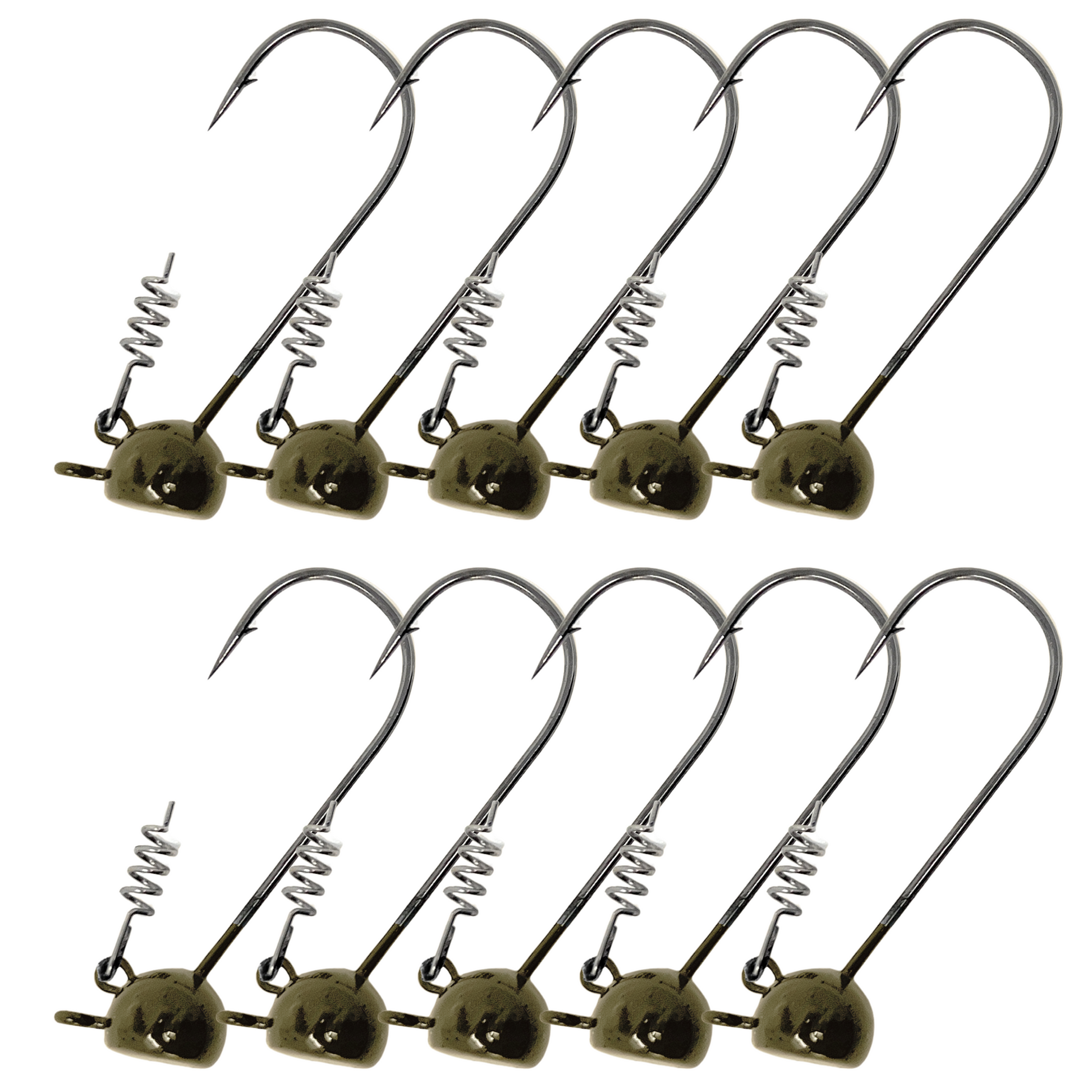 Reaction Tackle Stand-Up Shaky Head Jigs (10 pack) - Reaction Tackle