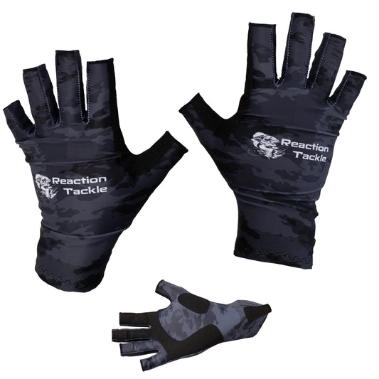 Reaction Tackle UV Fishing Gloves UPF 50+ - Reaction Tackle