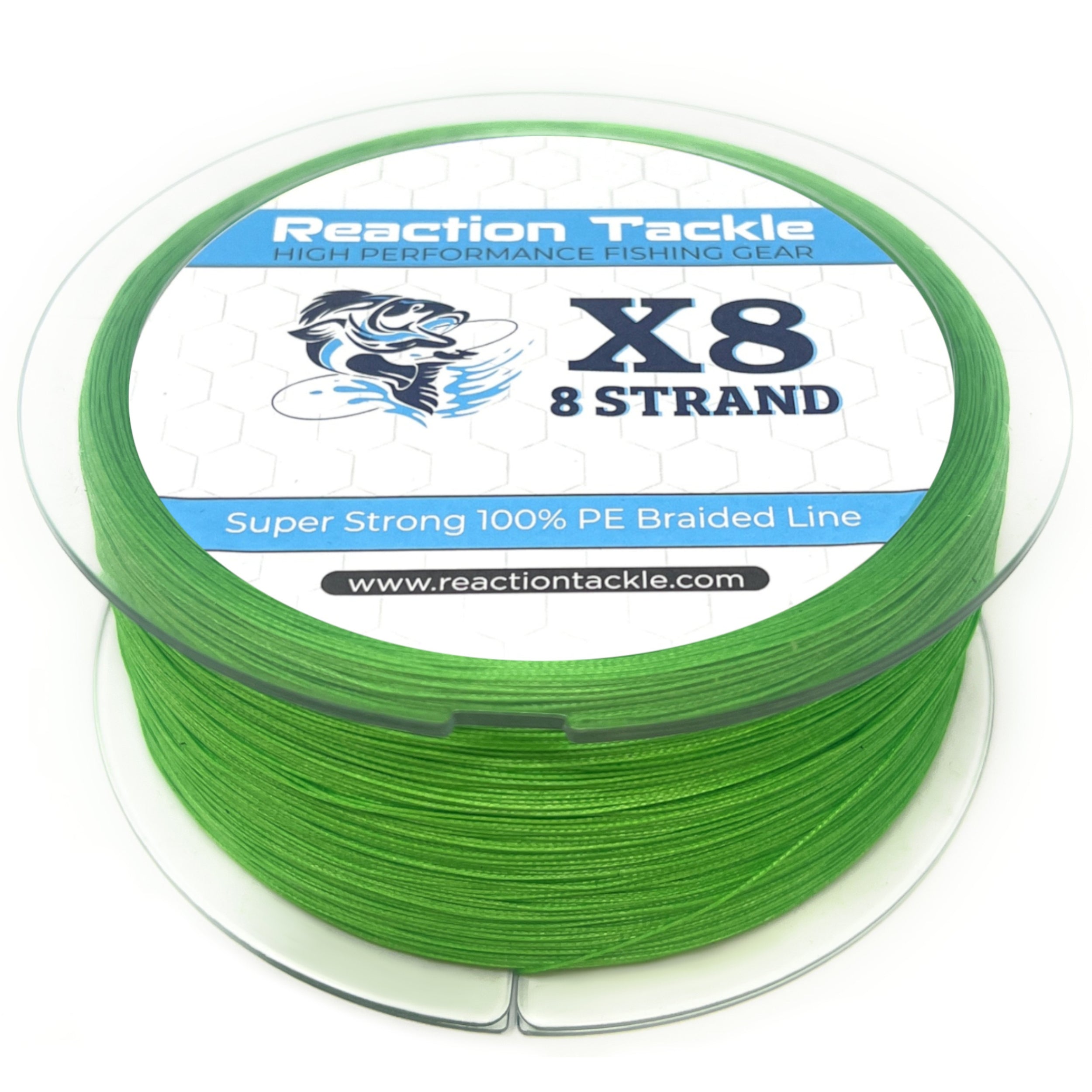 Reaction Tackle Pro Grade 8 Strand Braided Fishing Line Saltwater