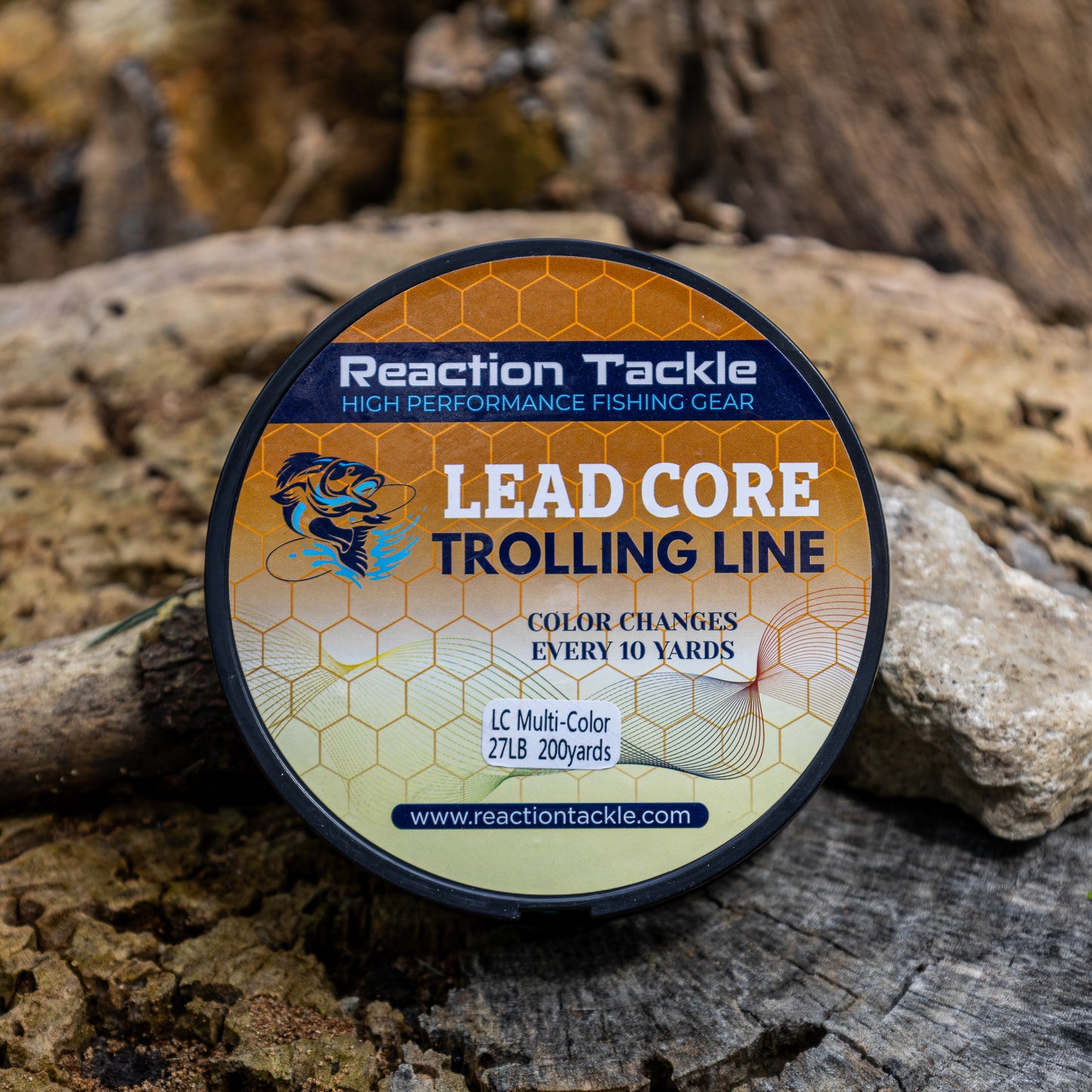 Reaction Tackle Lead Core Metered Trolling Braided Line - Reaction Tackle