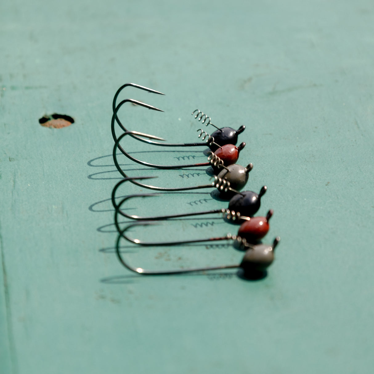 Reaction Tackle Tungsten Shaky Head Jigs 5-Pack - Reaction Tackle