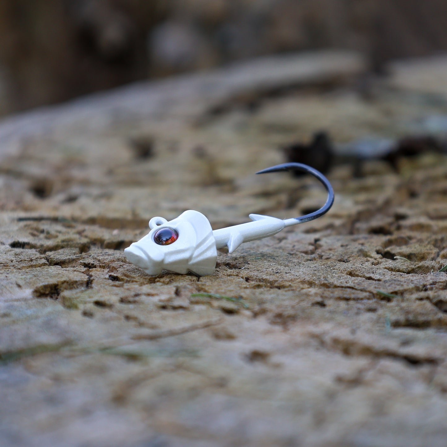 Reaction Tackle 97% Pure Tungsten Swimbait Jig with Realistic Fish Head- 5-PACK - Reaction Tackle