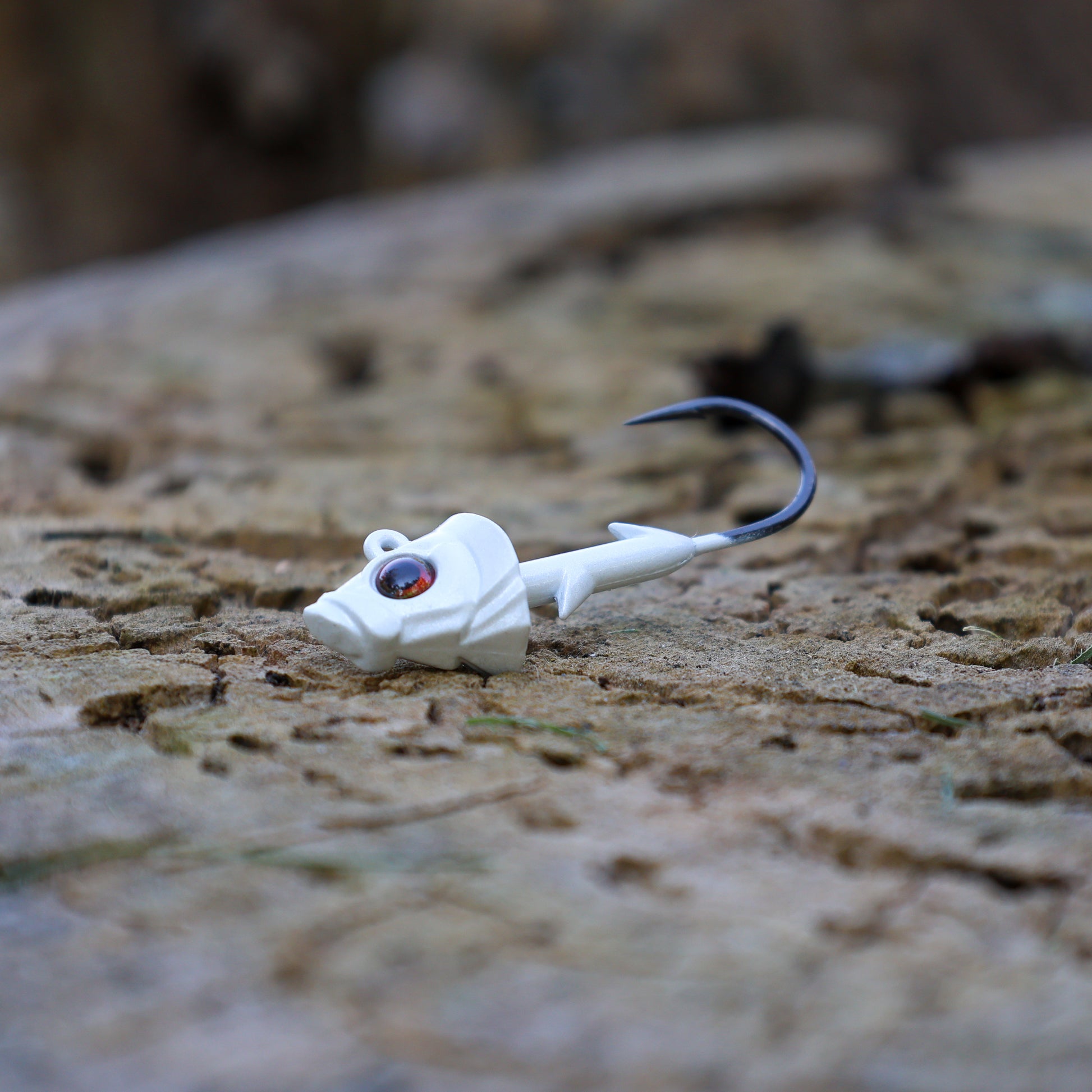 Reaction Tackle 97% Pure Tungsten Swimbait Jig with Realistic Fish Head- 5-PACK - Reaction Tackle