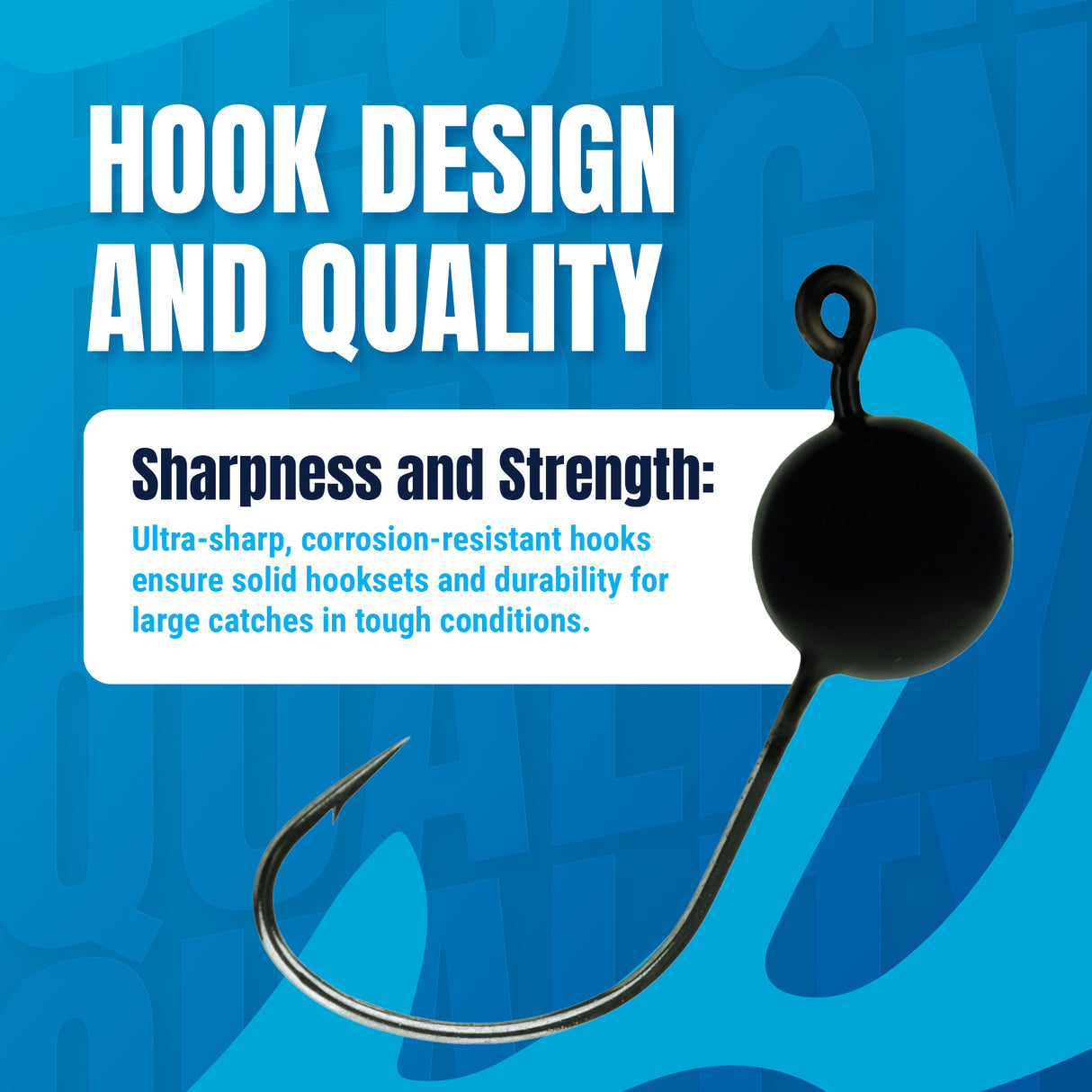 Reaction Tackle Lead Wacky Jigs- 10-PACK- Ultra Sharp - New - Reaction Tackle