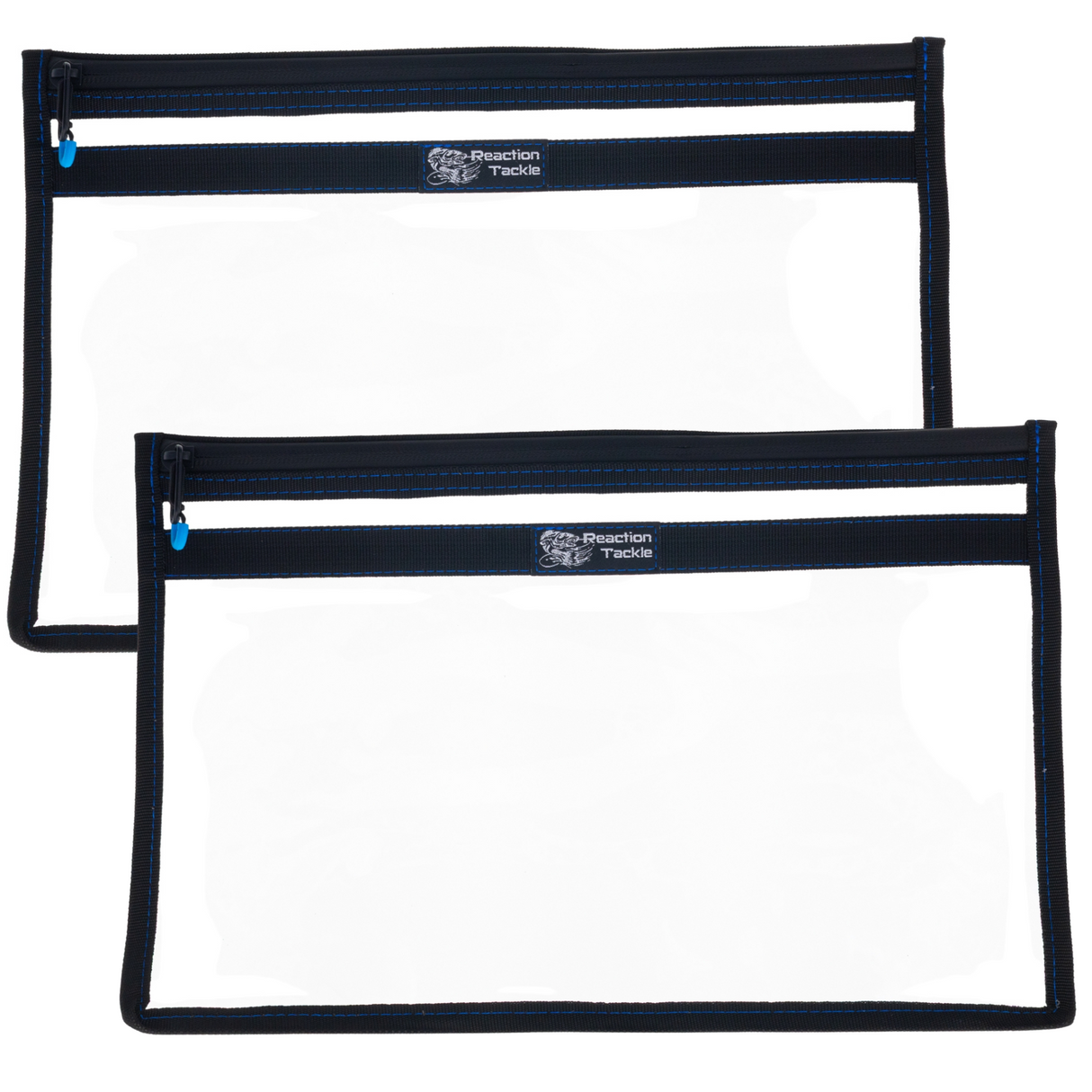 Reaction Tackle Clear Storage Bag Tackle Pak – Water-Resistant Plastic Storage - New - Reaction Tackle