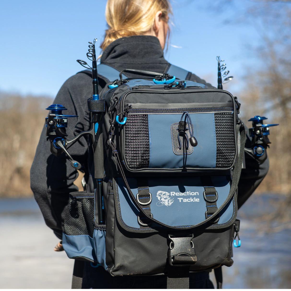 Reaction Tackle Fishing Tackle Backpack with Detachable Bait - image 2