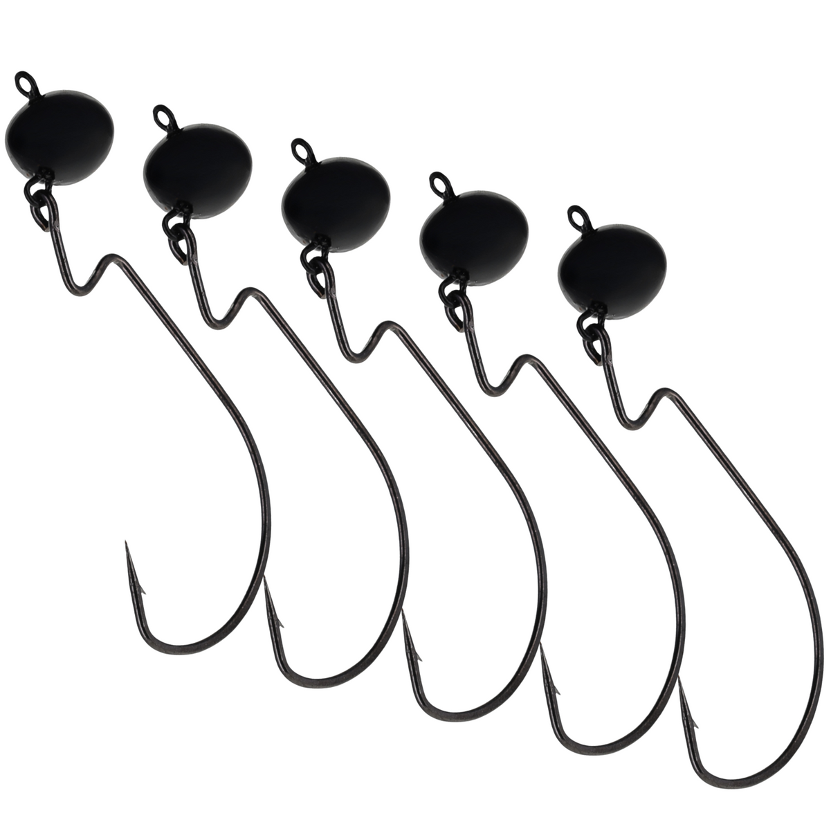 Reaction Tackle Lead Swing Football Jigs - 5-PACK - image 1