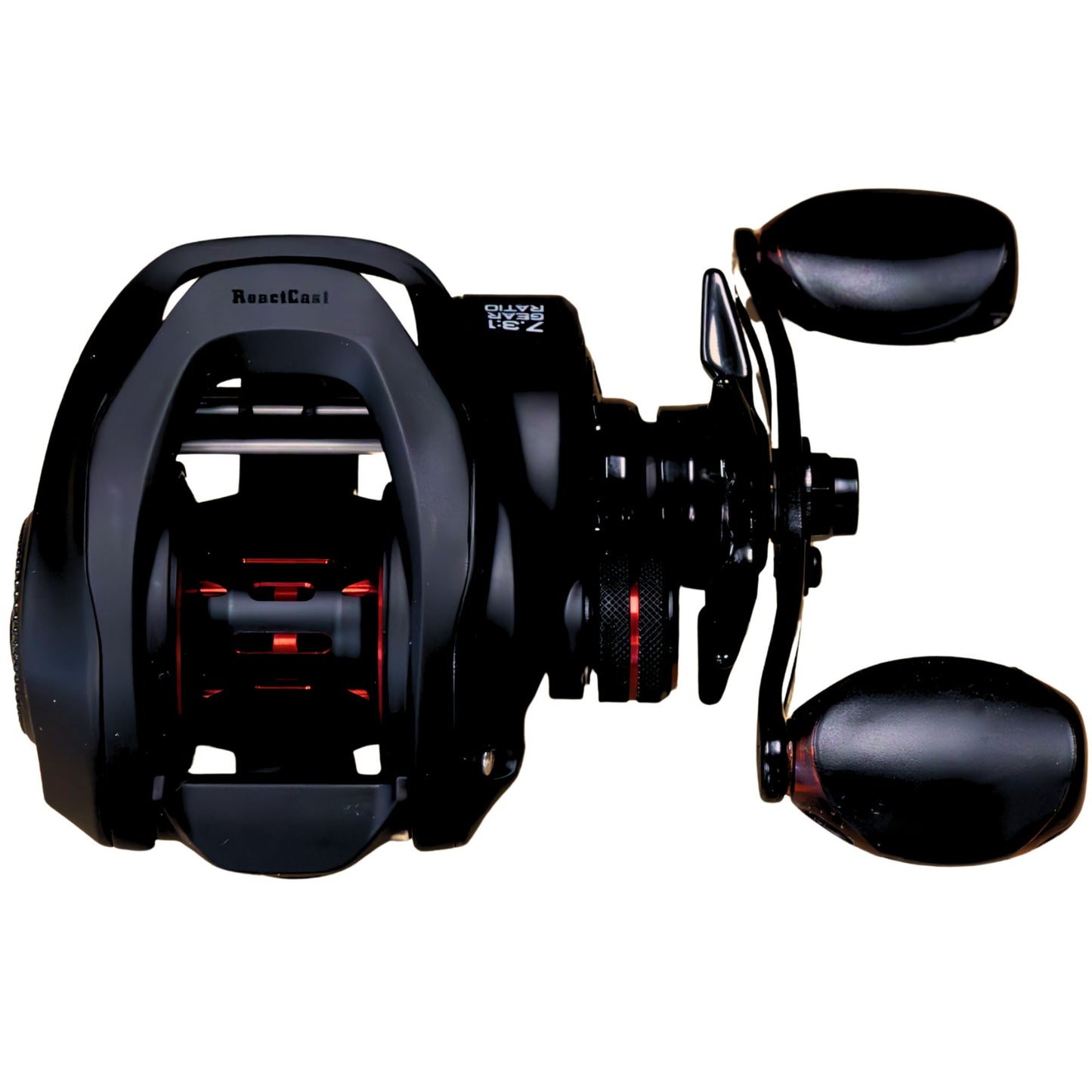 Reaction Tackle Baitcasting Fishing Reel – ReactCast Edition- High-Speed 7.3:1 Gear Ratio - NEW - Reaction Tackle