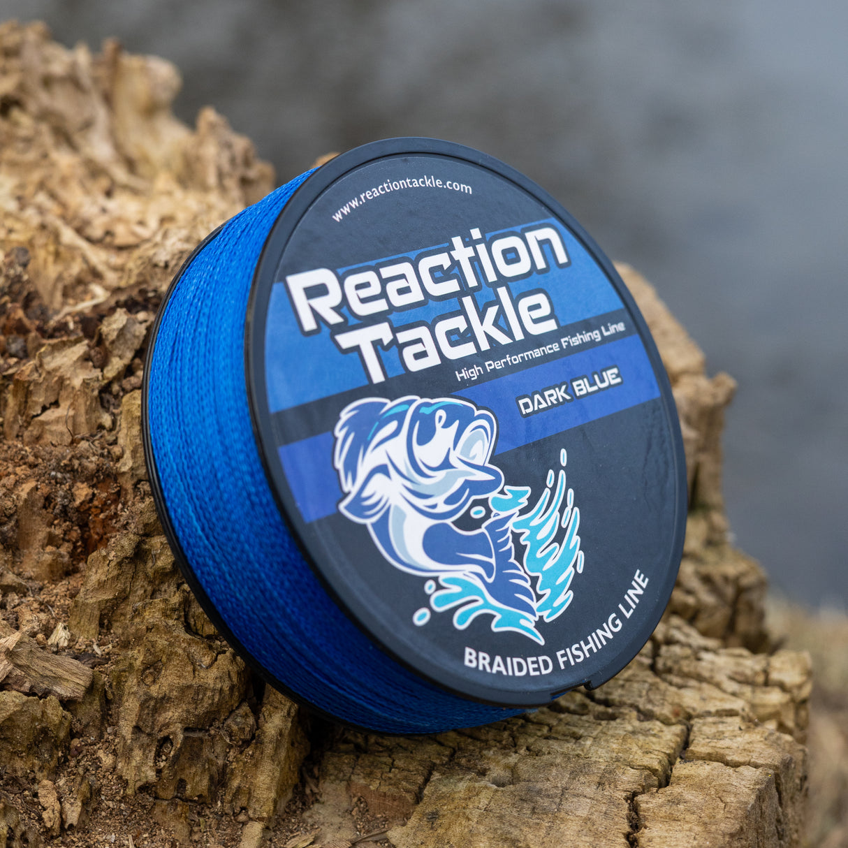 Reaction Tackle Braided Fishing Line - Dark Blue - image 5