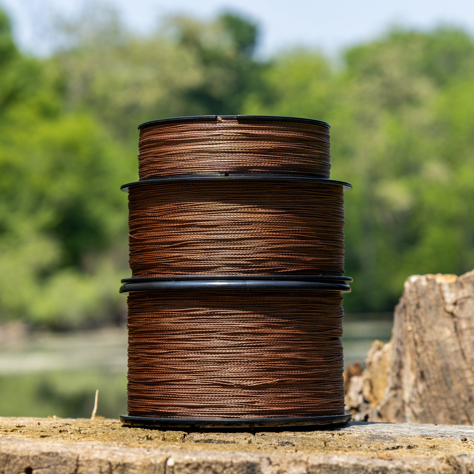 Reaction Tackle Braided Fishing Line - Timber Brown - NEW - Reaction Tackle