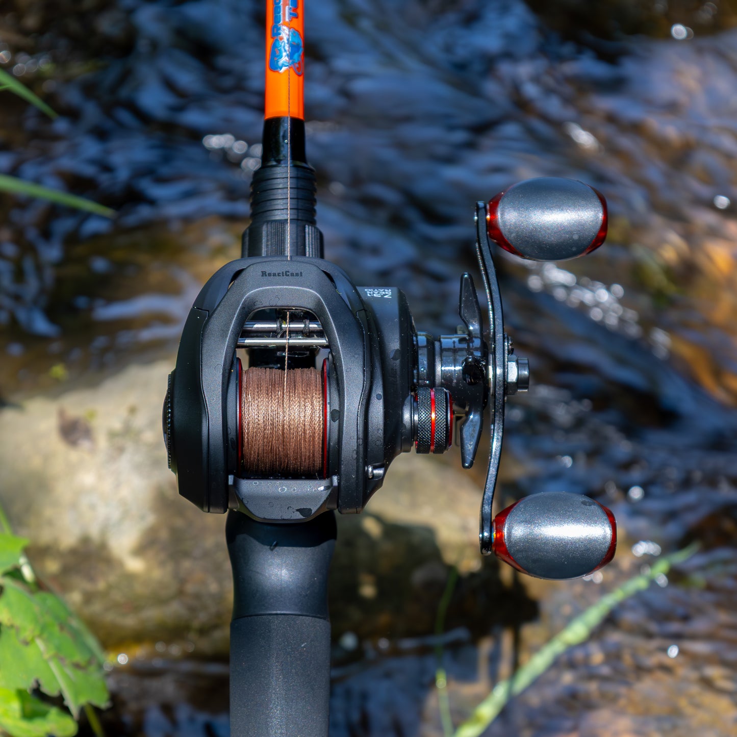 Reaction Tackle Braided Fishing Line - Timber Brown - NEW - Reaction Tackle