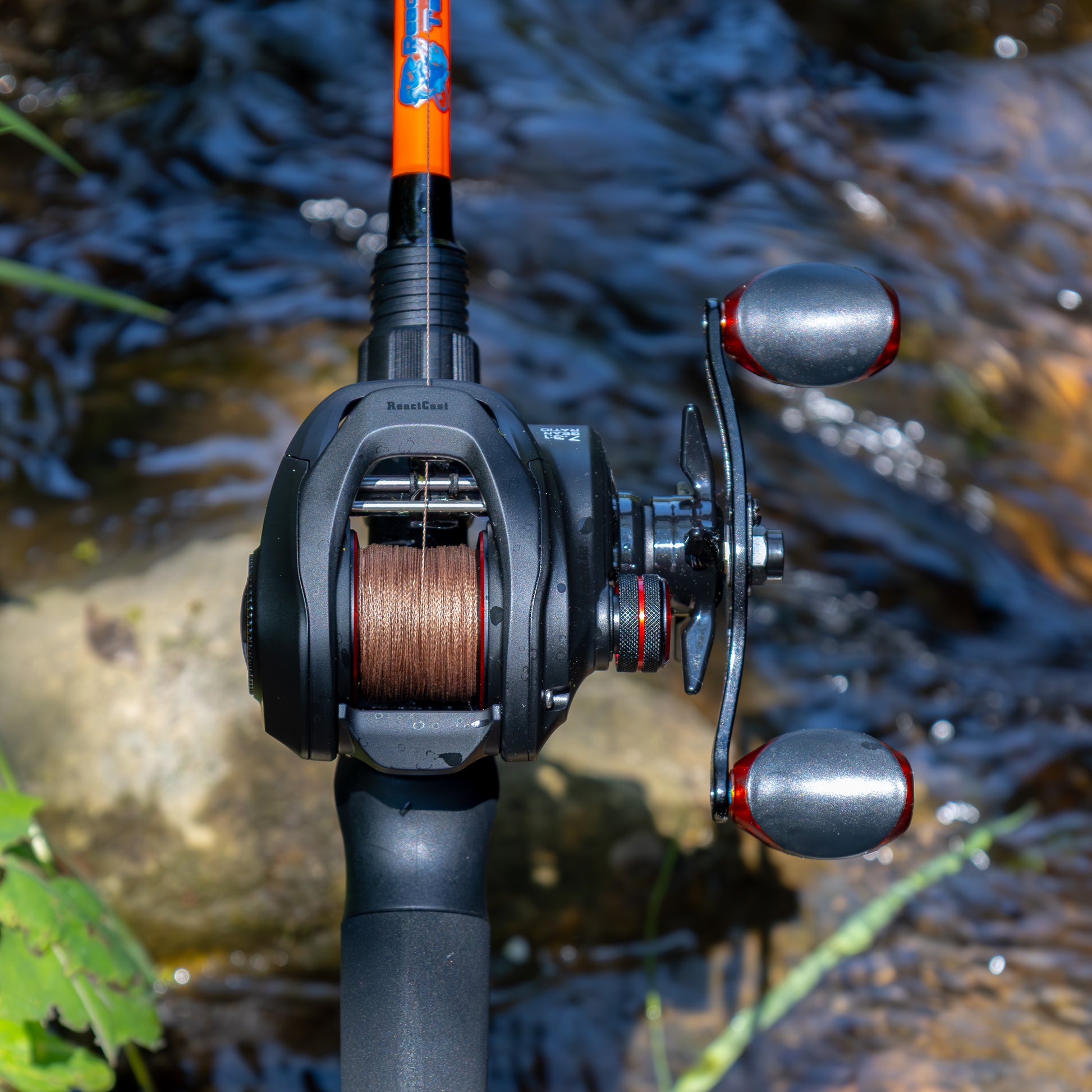 Reaction Tackle Braided Fishing Line - Timber Brown - NEW - Reaction Tackle