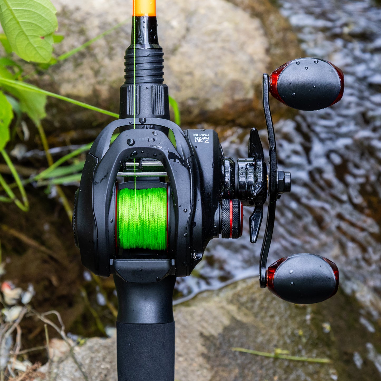 Reaction Tackle Braided Fishing Line - NO FADE Hi Vis Green - NEW - Reaction Tackle