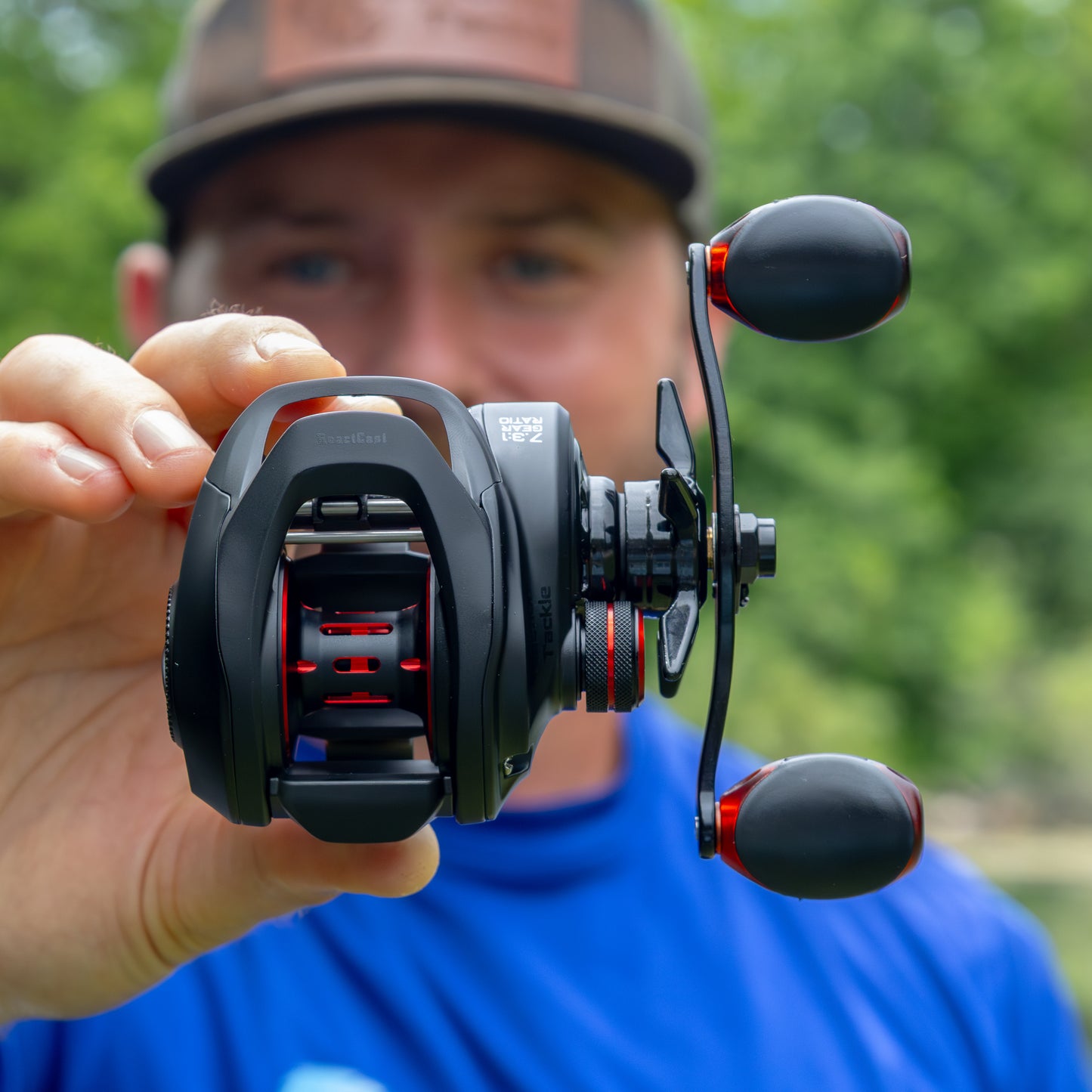 Reaction Tackle Baitcasting Fishing Reel – ReactCast Edition- High-Speed 7.3:1 Gear Ratio - NEW - Reaction Tackle