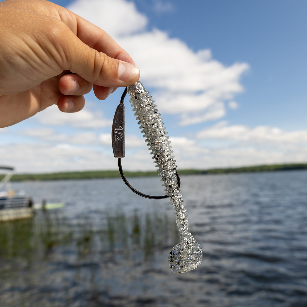 Reaction Tackle Lead Weighted Swimbait Hooks (10-PACK) - Reaction Tackle