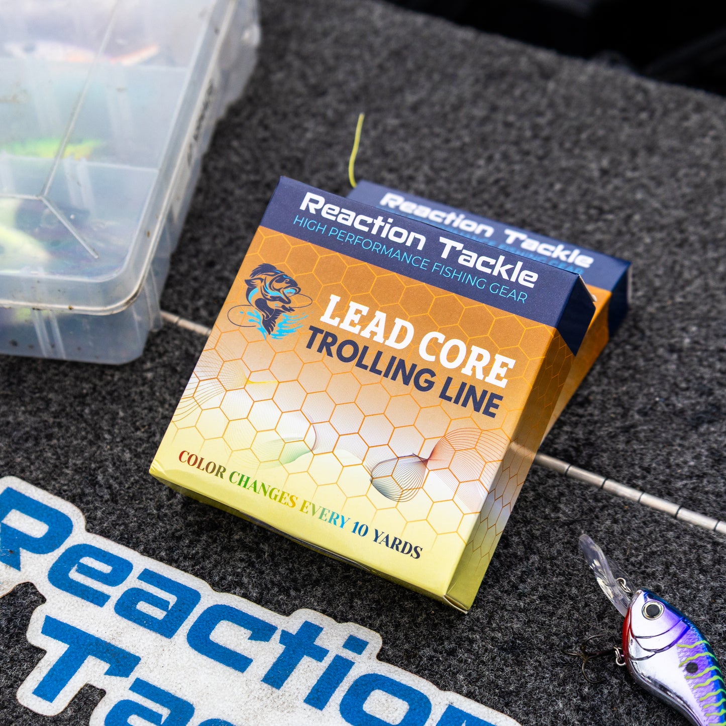 Reaction Tackle Lead Core Metered Trolling Braided Line - Reaction Tackle