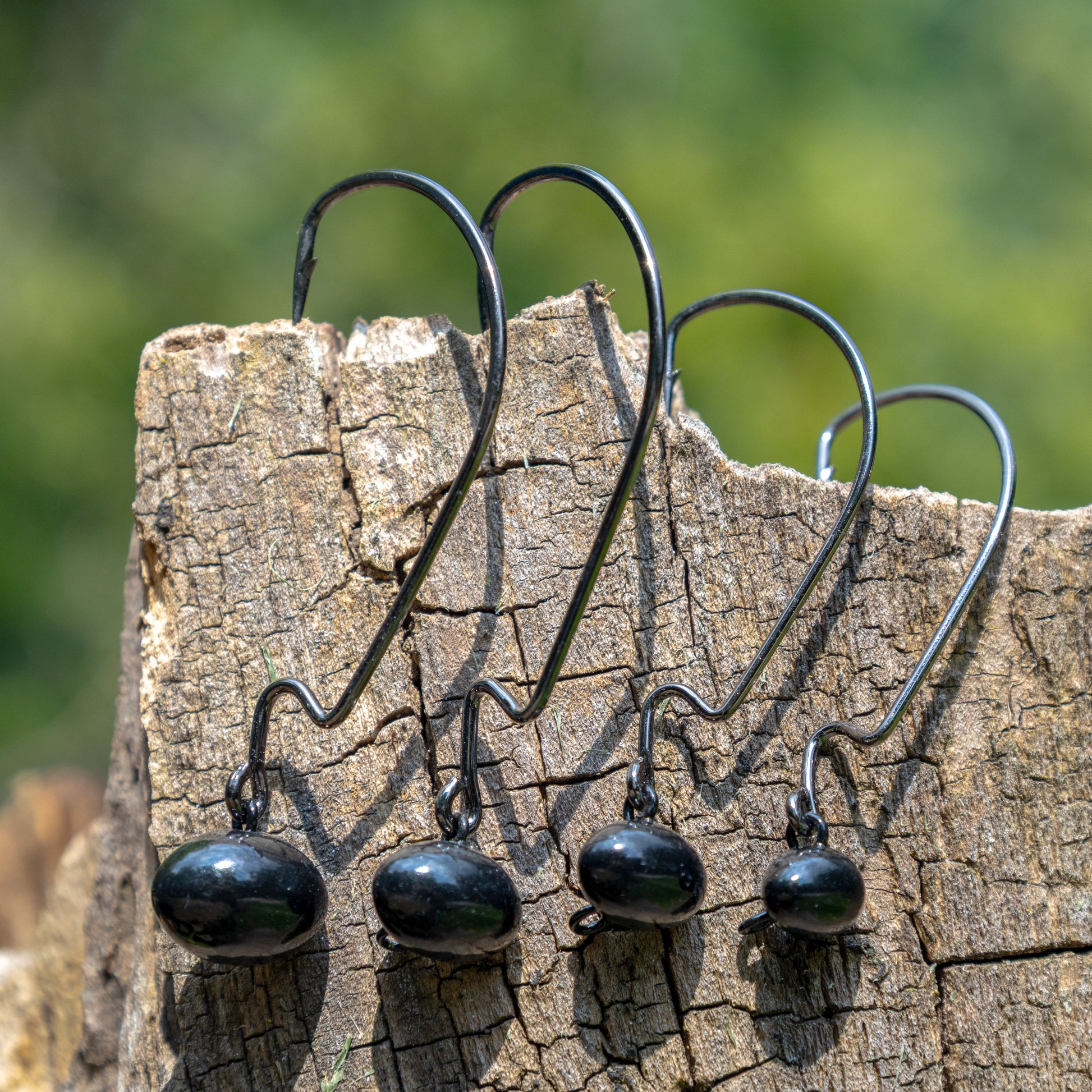 Reaction Tackle Tungsten Football/Swing Jig Heads- 3-Pack - Reaction Tackle