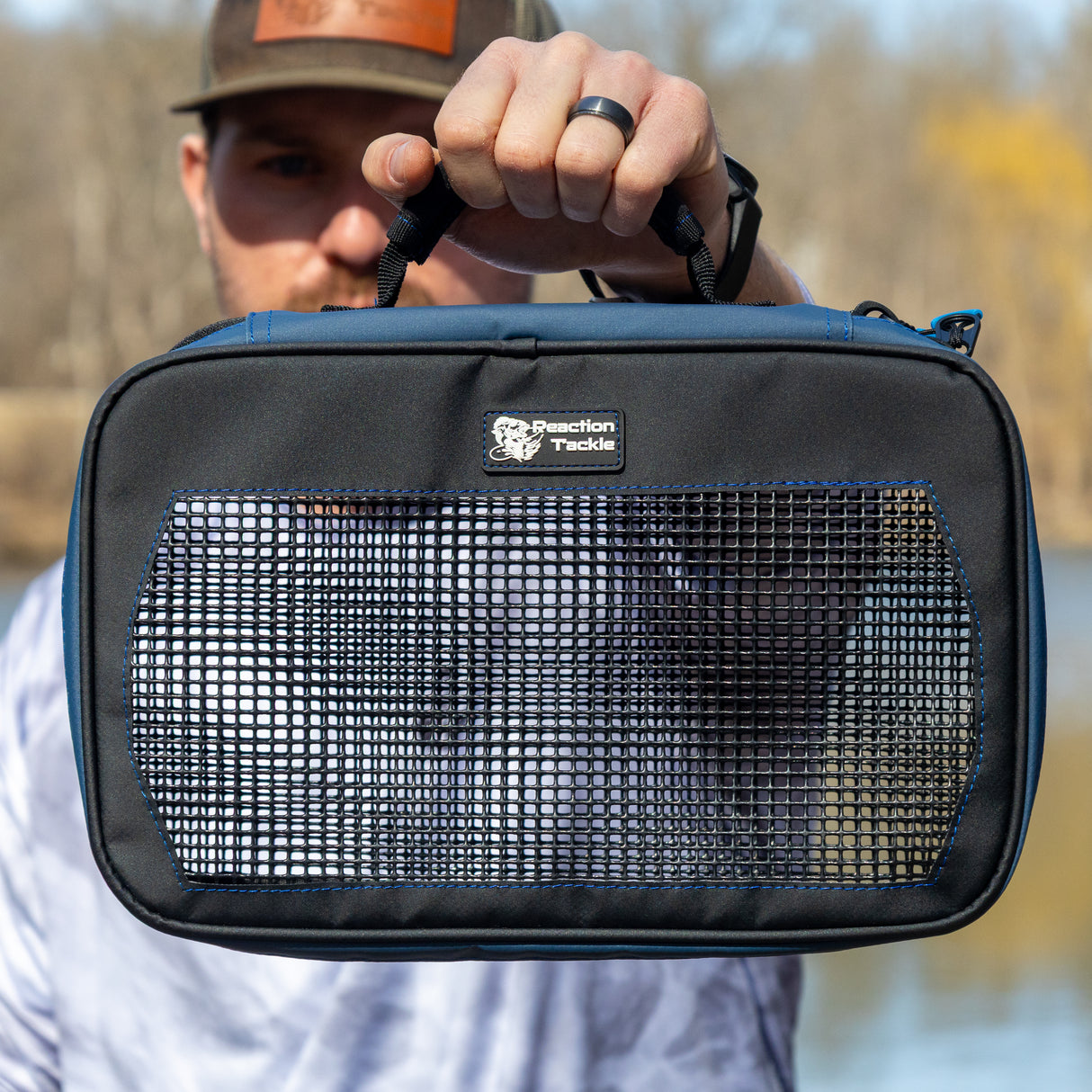 Reaction Tackle Breathable Mesh Bait Binder and Tackle Storage - New - Reaction Tackle