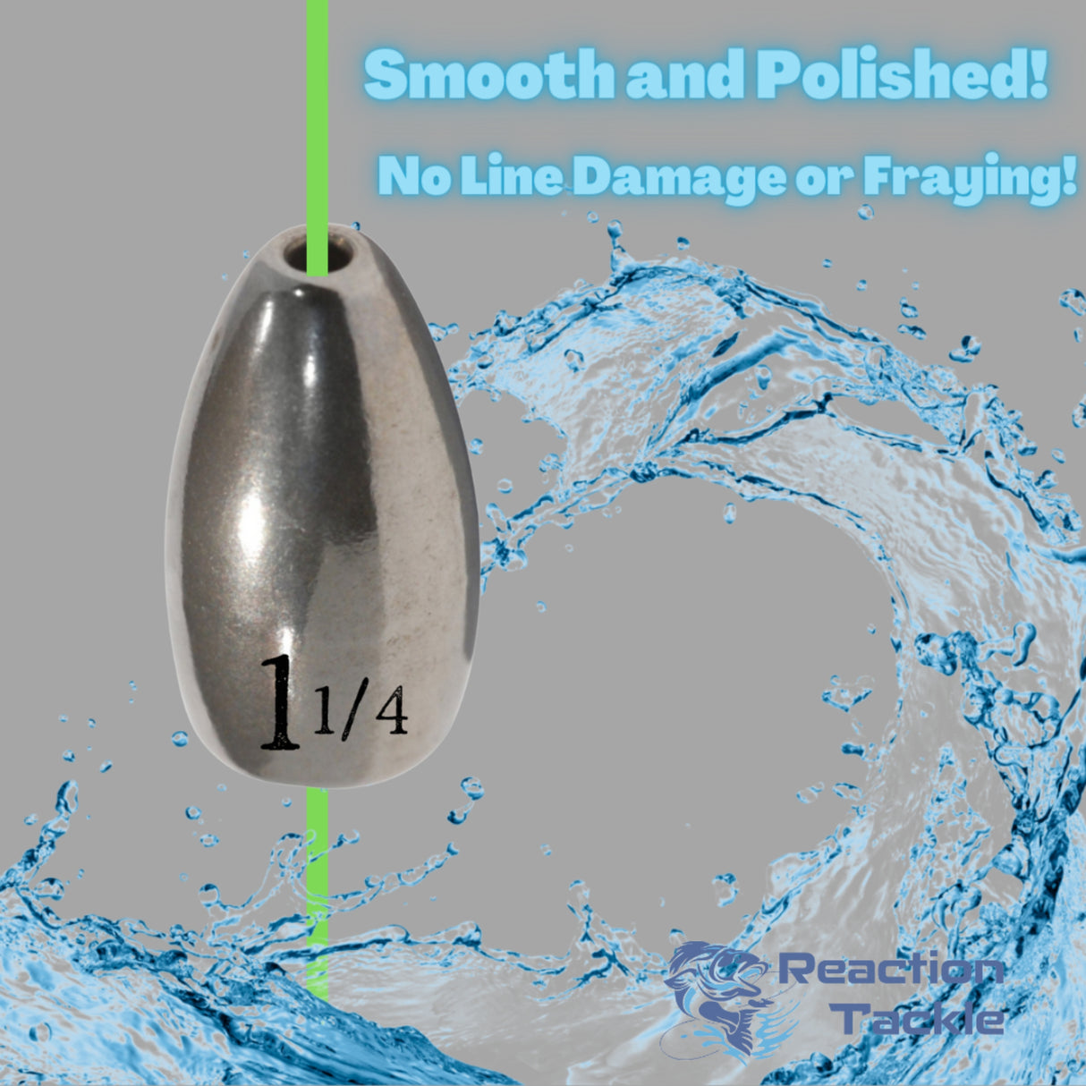 Reaction Tackle Tungsten Flipping Weights - Reaction Tackle